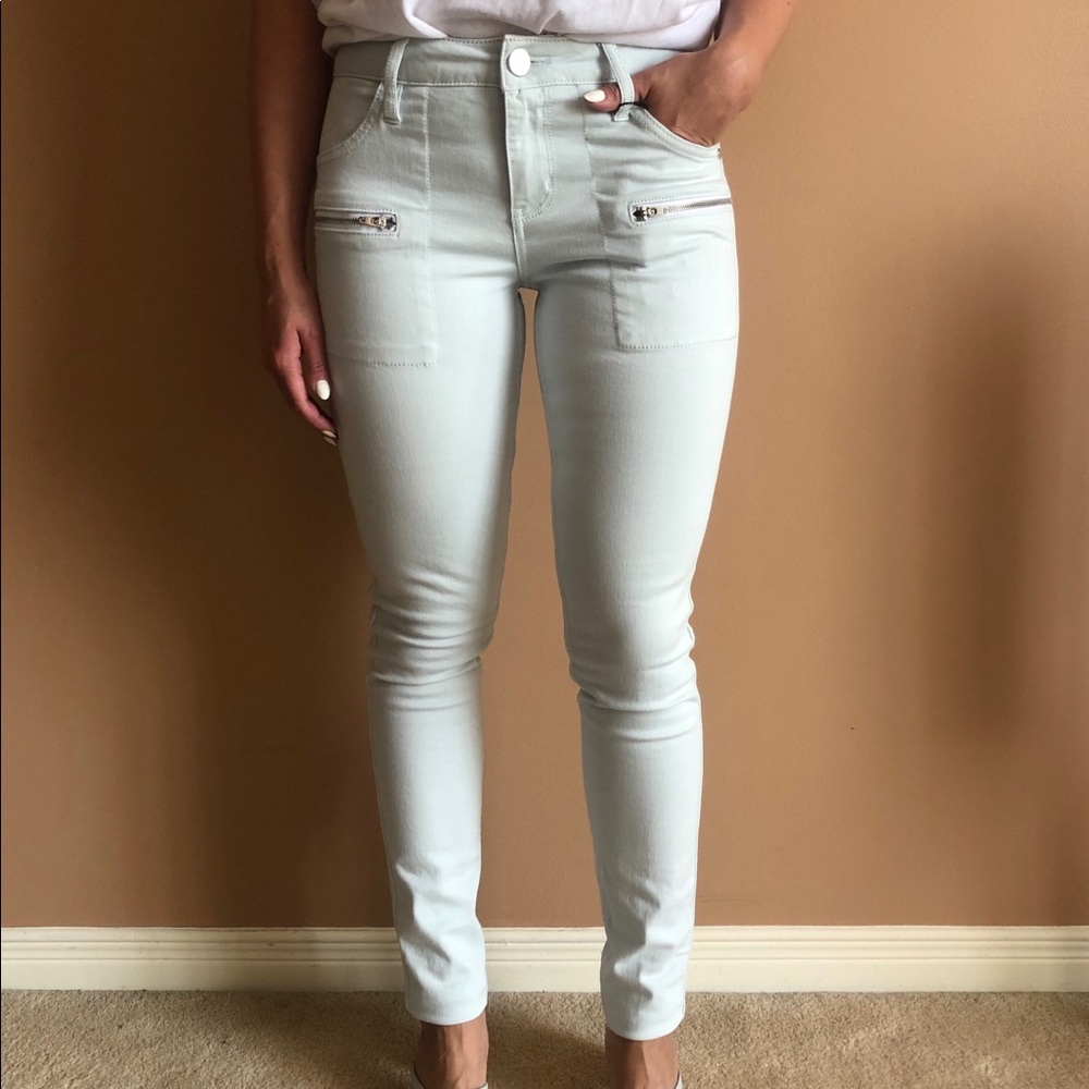 Baby blue pants